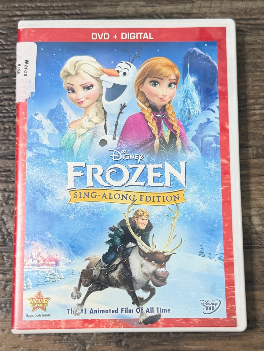 Disney Frozen Sing-Along Edition DVD + Digital